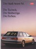 Farbkarte Technik Audi Avant S4 1992