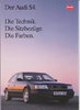 Farbkarte Technik Audi S4 1992