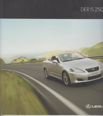 Autoprospekt Lexus IS 250 C 2010