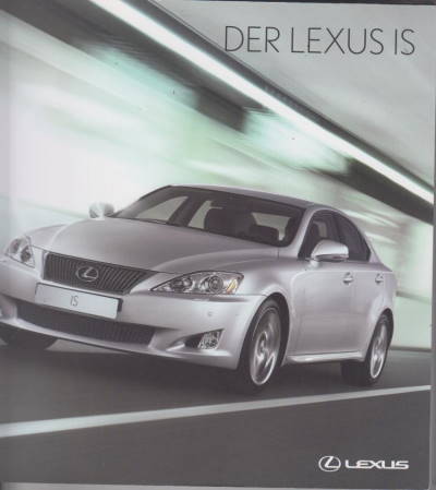 Autoprospekt Lexus IS 2009