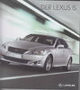 Autoprospekt Lexus IS 2009