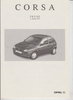 Preisliste Opel Corsa 1-1997