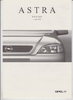 Preisliste Opel Astra 1.  Juli 1998