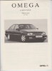 Preisliste Opel Omega Limousine 6-1993