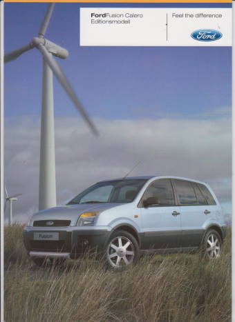 Autoprospekt Ford Fusion Calero 11-2006