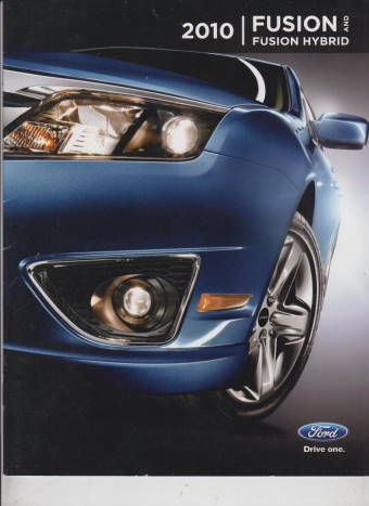 Autoprospekt Ford Fusion Canada 2009 mit Hybrid