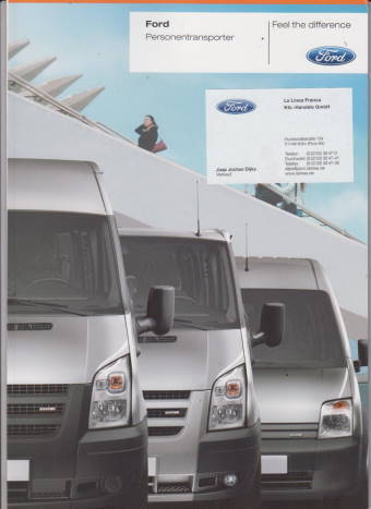 Prospekt Ford Personentransporter 3-2008