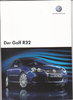 Autoprospekt VW Golf R32 10-2006