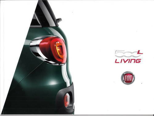 Autoprospekt Fiat 500 L Living 1-2014