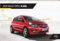 Opel Karl Autoprospekte