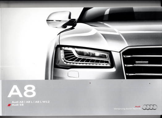Prospekt Audi A8 S8 4-2014