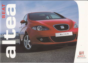 Autoprospekt Seat Altea 4-2004