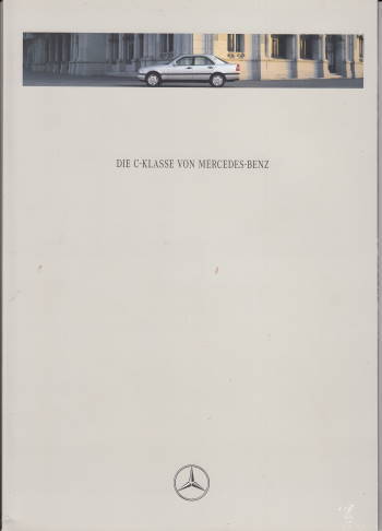 Mercedes C Klasse Prospekt 8-1995