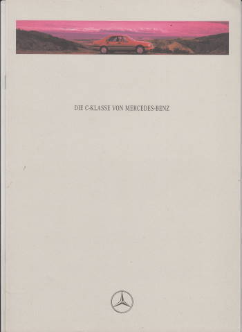Mercedes C Klasse Broschüre 5-1993