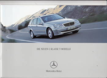 Broschüre Mercedes C Klasse T Modell 10-2000
