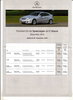 Preisliste Mercedes C Klasse Sportcoupe 9 - 2000