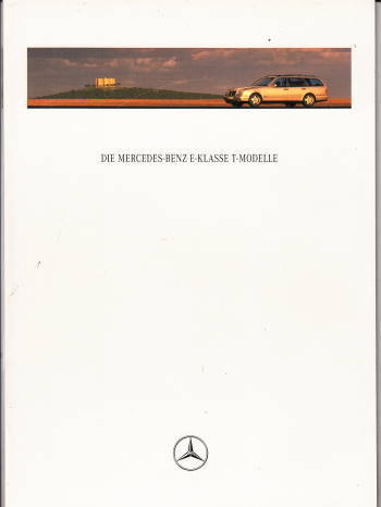 Prospekt Mercedes E Klasse T Modell 8-1997
