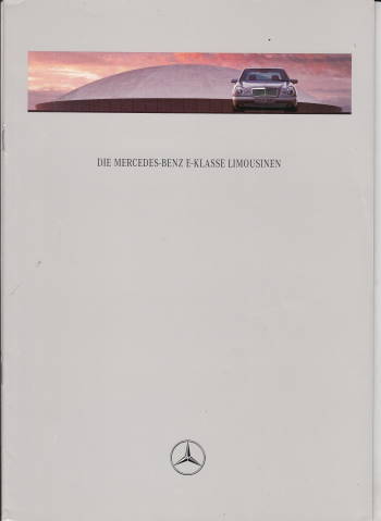 Mercedes E Klasse 8-1997 Prospekt