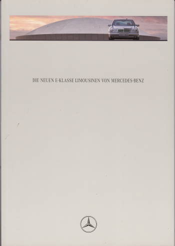 Mercedes E Klasse Limousine Prospekt 5-1995