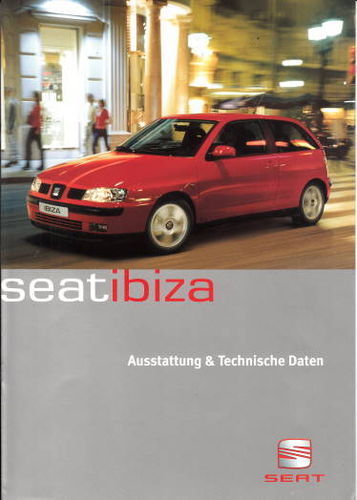 Technische Daten Seat Ibiza 8-1999