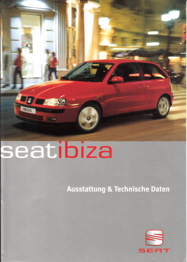 Technische Daten Seat Ibiza 8-1999