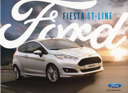 Ford Fiesta ST Line Prospekt 7-2016