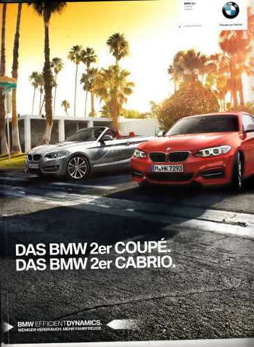 BMW 2er Autoprospekt 2-2015
