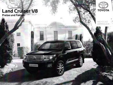 Preisliste Toyota Landcruiser V8 4-2012