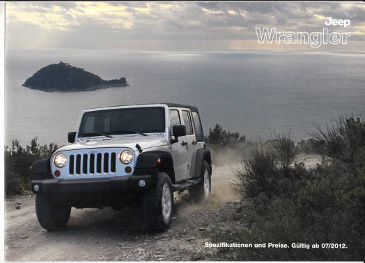 Jeep Wrangler Preisliste 7-2012