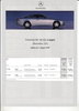 Preisliste Mercedes CL Coupe 8-99