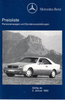 Mercedes  Programm 1-1993 Preisliste
