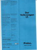 VW LT Preisliste 10-1983
