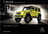 Mercedes G 500 4x4  Preisliste 6-2015