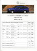 Preisliste Mercedes C Klasse t Modell 3-1996