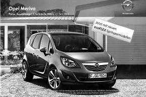 Opel Meriva Preisliste 6-2011