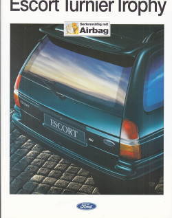 Ford Escort Turnier Trophy Prospekt 8-1993 Archiv