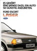 Billig: Ford Escort Laser 1985