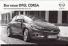 Preisliste Opel Corsa 3-2015