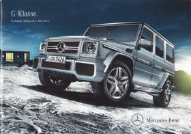 Mercedes G Klasse Preisliste 5 2013 Preise Histoquariat