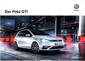VW Polo GTI Prospekt 10-2015
