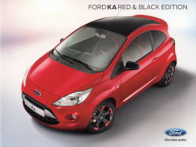 Prospekt Ford Ka Red & Black Edition 2015