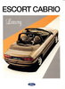 Ford Escort Cabrio Luxury Prospekt 1993