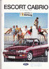 Sommer: Ford Escort Cabrio 1994 Prospekt