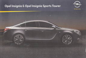 Opel Insignia mit Sportstourer Prospekt 2-2013