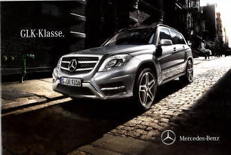 Autoprospekt Mercedes GLK Klasse 7-2012