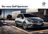 Autoprospekt VW Golf Sportsvan 5-2014