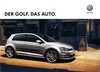 Autoprospekt VW Golf 5-2013 Das Auto