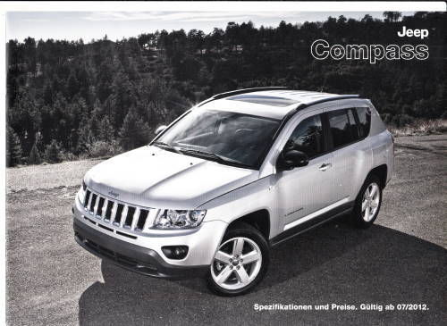 Preisliste Jeep Compass 7 - 2012