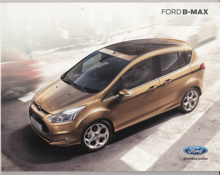 Ford B Max Prospekt  9-2013