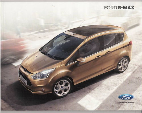 Ford B Max Prospekt  9-2013